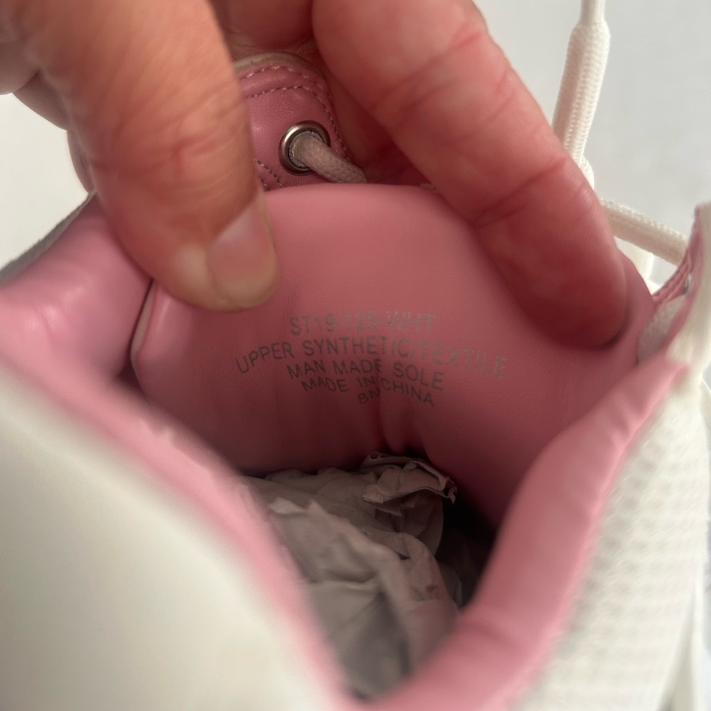 Dolls Kill Sugar Thrillz Fairywalker White Platform Sneakers - Picture 6 of 6